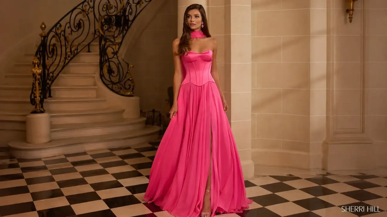sherri hill prom image pink